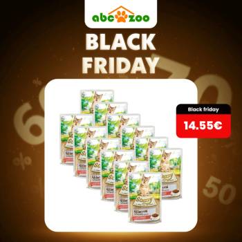 Stuzzy Cat Shreds trhané hovädzie mäso 12 x 85 g