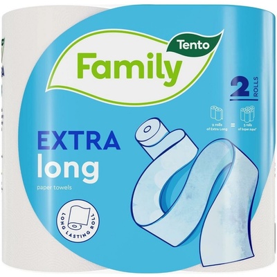 Tento Extra long kuchynské utierky dvojvrstvové 2 ks