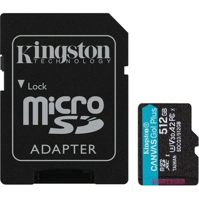 Kingston microSDXC Canvas Go! Plus 512GB SDCG3/512GB