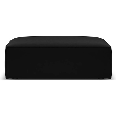 Mazzini Sofas Черна кадифена табуретка Vanda - Mazzini Sofas (MAZ_POUF_51_F1_VANDA6)