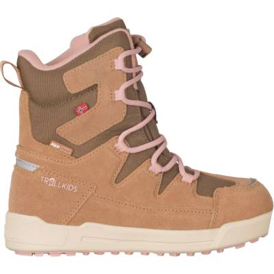 Trollkids Детски зимни ботуши Trollkids Kid's Finnmark Winter Boots - Brown Ochre - размер 32 (EU) (702-2964-0715)