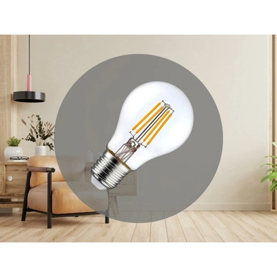 Nedes Dekoračná LED žiarovka E27 8W 4000K A60 filament ZLF522
