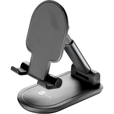 Cellularline Сгъваема стойка Cellularline - TABLESTANDK, универсална, черна (TABLESTANDK)