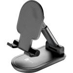 Cellularline Сгъваема стойка Cellularline - TABLESTANDK, универсална, черна (TABLESTANDK)