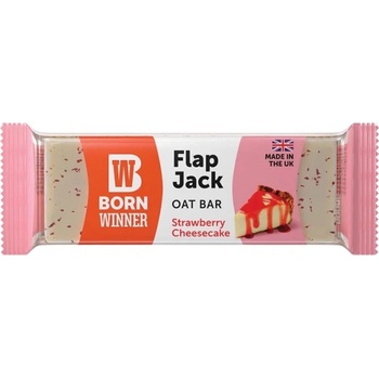 Born Winner Flap Jack Oat Bar | with Topping [100 грама] Ягодов Чийзкейк