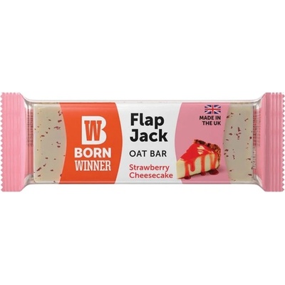 Born Winner Flap Jack Oat Bar | with Topping [100 грама] Ягодов Чийзкейк