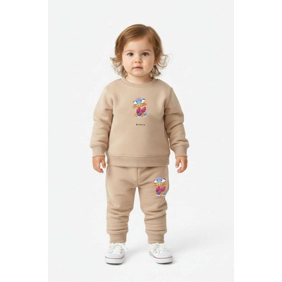 Baby deievčenský komplet Thinking Bird off white