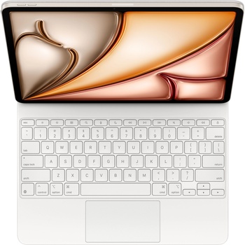 Apple Magic Keyboard for iPad Air 13-inch (M3) - US English - White (MDFW4LB/A)