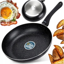 Granitová pánev Vilde Black Line 26 cm indukce plyn kamenný povrch