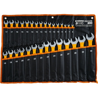 Powermat Sada očkoplochých klíčů 30 dílů 6-32mm PM1624