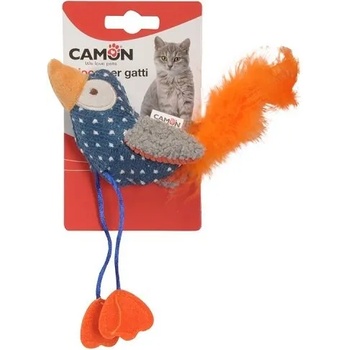 Image 1 of Camon Cat toy with catnip - Feathered bird - котешка играчка