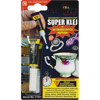 TECHNICQLL SUPER GLUE - Super lepidlo 2 g