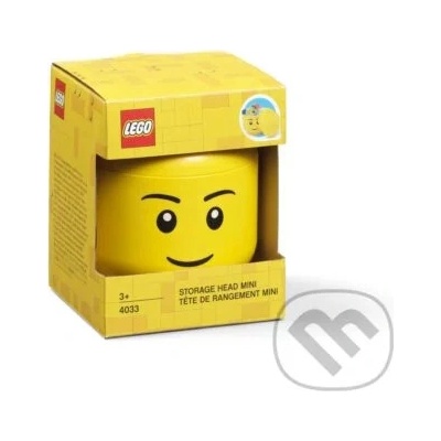 LEGO® Žlutý úložný box Boy 24 cm – Zboží Dáma