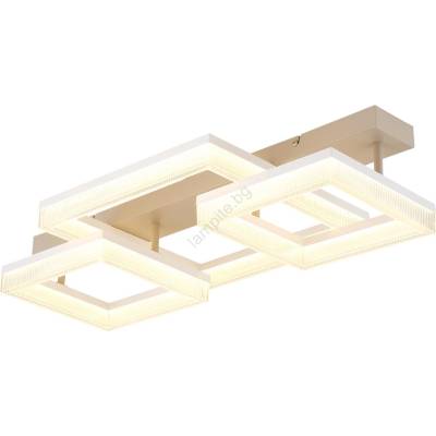 GLOBO 48047D2 - LED таванно осветително тяло ZARA LED/40W/230V 3000K 33x66 cm (GL8796)