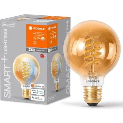 Ledvance LED Stmievateľná žiarovka SMART+ GLOBE E27/8W/230V 2200-5000K Wi-Fi