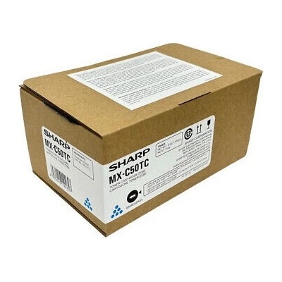 Sharp MXC50TC лазурен (cyan) оригинален тонер (MXC50TC)