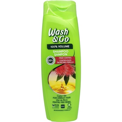 Wash&Go шампоан за коса, Castor oil, 360мл