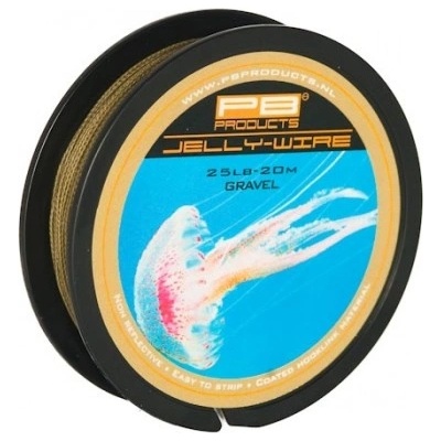 PB Products JELLY WIRE Hook Link 25lb 20m gravel