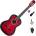 Pasadena PC-10 Standard SET 4/4 Red Burst Класическа китара