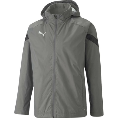 Puma Teamfinal All Weather Jacket tmavo sivá
