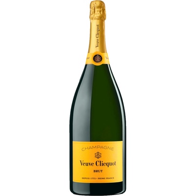 Veuve Clicquot Yellow Label Brut 12% 1,5 l (holá láhev)