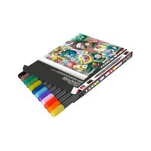 Marabu Двувърхи маркери Aqua Graphix 12 цвята