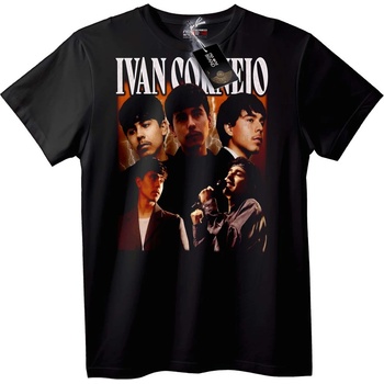 NOONEBRAND Тениска Ivanovden Ivan Corneio - 3XL, Black