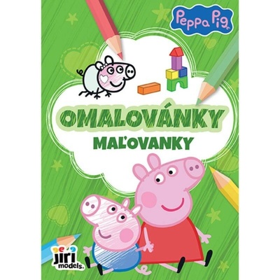 JiriModels Omalovánky A5 Prasiatko Peppa