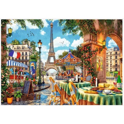 Trefl - Puzzle Paris morning - 1 000 piese