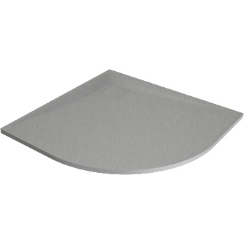 Mexen Bert полукръгъл SMC поддушов корит 90 x 90 см, сив - 4KR619090 (4KR619090)