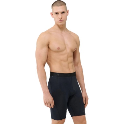 4F Pánske Short Tights FNK-WSS25TFSTM031-20S-Deep Black Čierna 2025