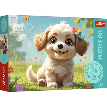 Trefl - Puzzle Be a puppy! - 40 - 99 piese