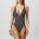 Boss Women's Bb Monogram Plunge Swimsuit - Open Misc