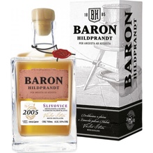 Baron Hildprandt Slivovice 2005 50% 0,7 l (karton)