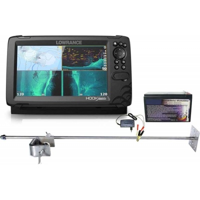 Lowrance Sonar Hook Reveal 9 Tripleshot ROW