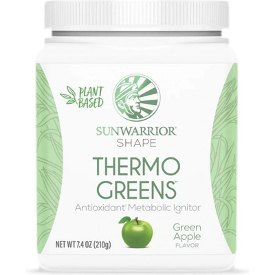 Sunwarrior Thermo Greens | Antioxidant Metabolic Ignitor [210 грама] Зелена ябълка