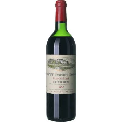 Château Troplong Mondot Saint-Emilion Grand Cru suché červené 1987 0,75 l (holá láhev)