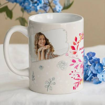 Art gift Чаша с 2 снимки- Любовта е необикновена