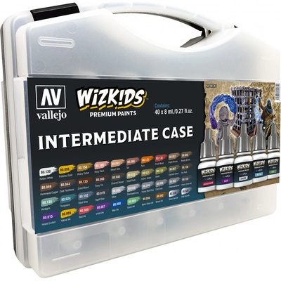 Vallejo Wizkids Premium Set 80261 Intermediate Case 40x8ml – Zboží Živě