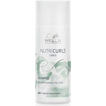 Wella Nutricurls Curls Micelárny šampón pre kučeravé vlasy 50 ml