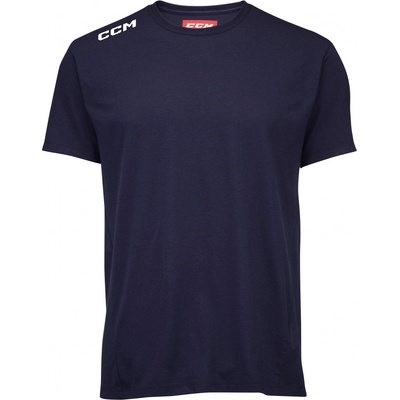 CCM Team tričko Premium Essential navy modré