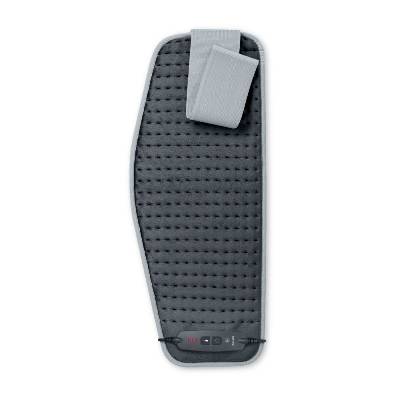 Термоподложка Beurer HK 60 Cosy Grey Abdominal & Back Heat Pad; 3 temperature settings; auto switch-off after 90 min; washable on 30°; Fast heating; Fleece fibre; BSS; 69(L)x28(W) cm: Max waist 102sm (20045_BEU)