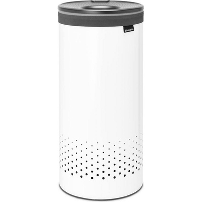 Brabantia Кош за пране 35l Brabantia с черен капак бял (304866)
