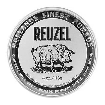 REUZEL Concrete Hold Matte Pomade помада за коса силна фиксация Man 113 гр