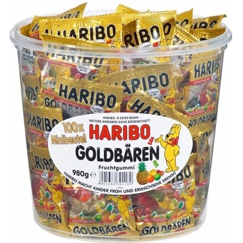 Haribo želé mini medvídci v dóze 100ks