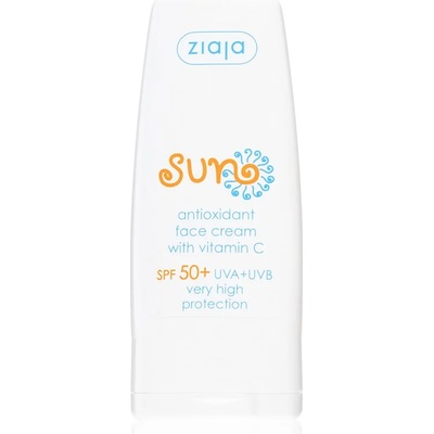 Ziaja Sun антиоксидантен крем за лице с витамин С SPF 50+ 50ml