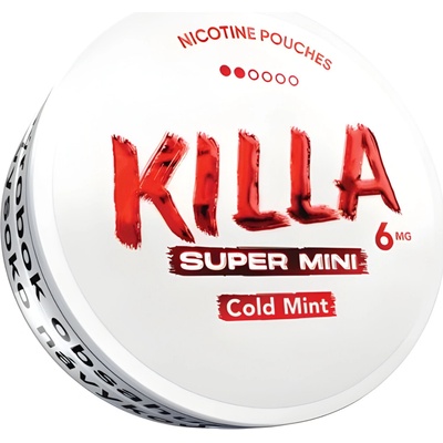 Killa Super mini cold mint 8 mg 20 ks