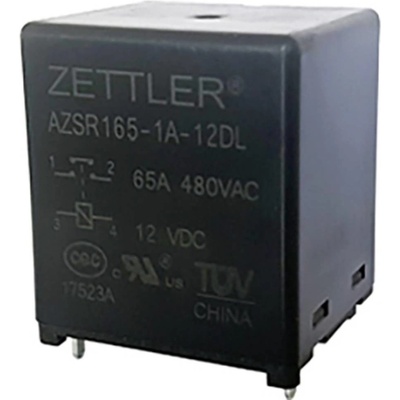 Zettler Electronics Zettler electronics, AZSR165-1A-24DL relé do DPS, monostabilní, 1 cívka, 690 V/AC, 80 A, 1 ks