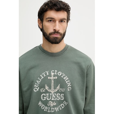 GUESS обикновен мъжки суичър от памук (M6GQ23.K3464)