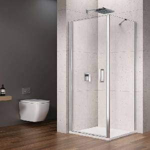 SAPHO Loro - Душ ъгъл 80x80 см, прозрачно стъкло/хром GN4480-03 (GN4480-03)